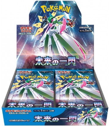 CARTE COLLEZIONABILI POKEMON FUTURE FLASH CONF.30 bustine CON 5 CARTE BOX GIAPPONESE