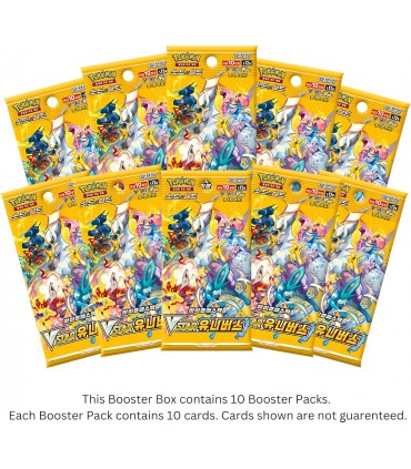CARTE COLLEZIONABILI POKEMON VSTARS UNIVERSE  CONF. DA 30 BUSTINE CON 5 CARTE  BOX COREANO