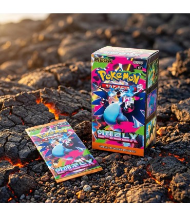 CARTE COLLEZIONABILI POKEMON INFERNO X CONF.30 bustine CON 5 CARTE BOX COREANO