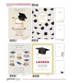 Biglietti MARPIMAR LAUREA CON FOIL ORO CONF. 12 PZ. ASSORTITI