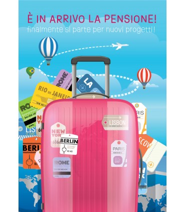 Biglietti MARPIMAR PENSIONE CON GLITTER CONF. 12 PZ. ASSORTITI