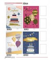 Biglietti MARPIMAR Buon Compleanno CON FOIL ORO E RILIEVO conf.12 pz. assortiti