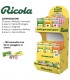 RICOLA ASTUCCIO EXPO DA BANCO DA 36PZ. ASSORTITI in omaggio 150 mini caramelle ricola 5g