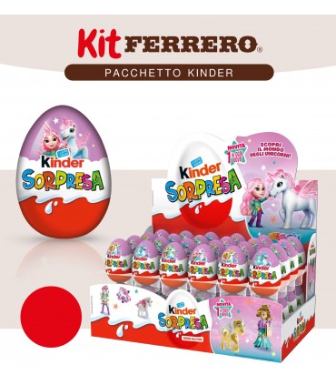 KINDER SORPRESA UNICORNI FRIENDS CONF.48 PZ.