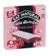 BARRETTA EAT NATURAL MORBIDA FRUTTI ROSSI con datteri E MANDORLE CONF.4 PZ X 25GR