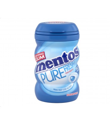 MENTOS GUM PURE FRESH MINT con xilitolo senza zucchero CONF. 6 barattoli