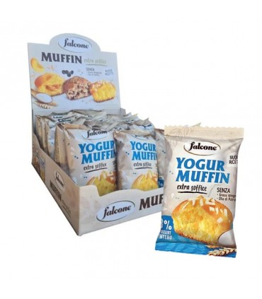YOGUR MUFFIN DOLCIARIA FALCONE  50gr EXPO DA 18 PZ.