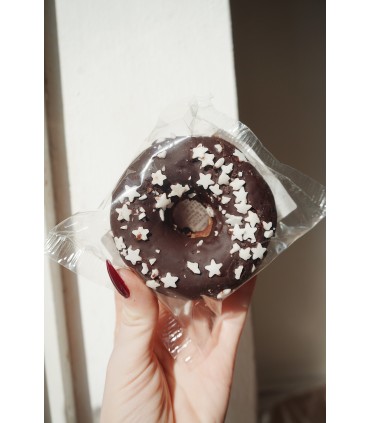 DONUTS ARTIGIANALI TERVED 45G SENZA GLUTINE con farina di grano di saraceno EXPO DA 15PZ. Cioccolato,fragola e pistacchio