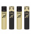 Accendino Clipper Large jet Soft BLACK&GOLD conf. 48 pz.assortiti con 4 colori