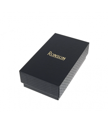 Accendino RONSON CYCLON GUN METAL JET FLAME IN UNA ELEGANTE SCATOLA DA REGALO