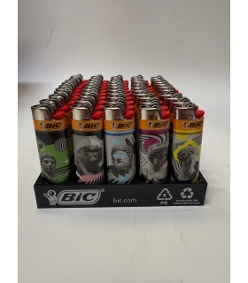 Accendino Bic MAXI Fantasia  CONF. 50 PZ. ASSORTITI