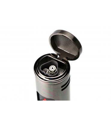 Accendino per sigaro RONSON MONSUN BLACK JET FLAME IN UNA ELEGANTE SCATOLA DA REGALO