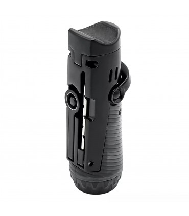 Accendino per sigaro RONSON BORA GUN METAL -BLACK  JET FLAME IN UNA ELEGANTE SCATOLA DA REGALO