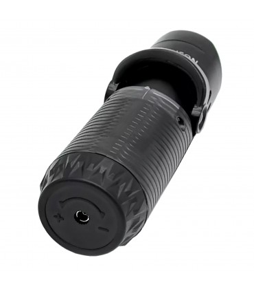 Accendino per sigaro RONSON BORA GUN METAL -BLACK  JET FLAME IN UNA ELEGANTE SCATOLA DA REGALO