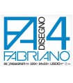 Blocco disegno Fabriano F4 24X33 Riquadrato