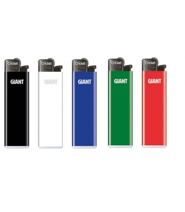 Accendino Cricket Giant Essential conf. 25 pz.  colori assortiti