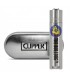 Accendino Clipper Large in Metallo The Bulldog Deluxe COLORE SILVER IN ELEGANTE SCATOLA DA REGALO IN METALLO