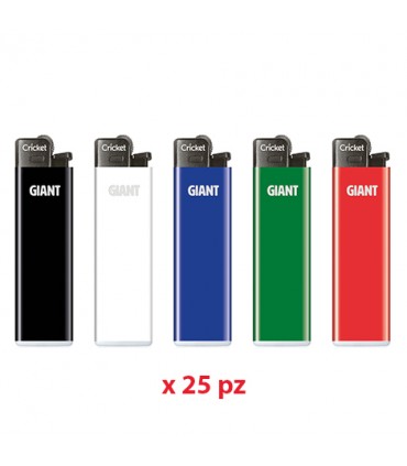 Espositore Accendini Cricket a pietrina da 150 pz. modelli assortiti (giant-original-mini)