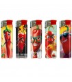 Accendino ELETTRONICO Atomic CHILI conf. 50 pz. assortito con 5 grafiche