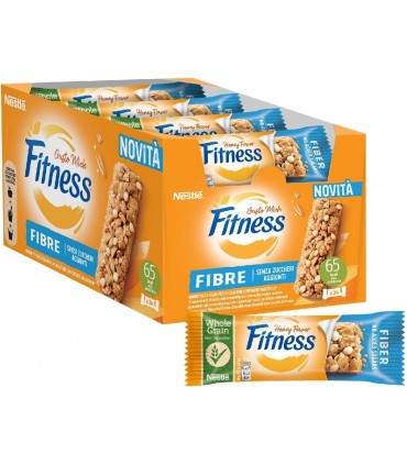 BARRETTA FITNESS NESTLE' FIBRE GUSTO MIELE 20G. CONF. 24 PZ.