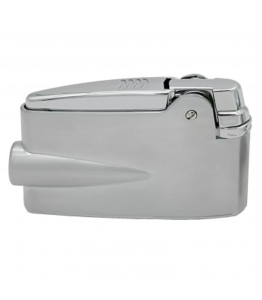 Accendino RONSON PREMIER VARAFLAME SILVER CLASSIC IN UNA ELEGANTE SCATOLA DA REGALO