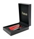 Accendino  RONSON PREMIER VARAFLAME RED CLASSIC  IN UNA ELEGANTE SCATOLA DA REGALO