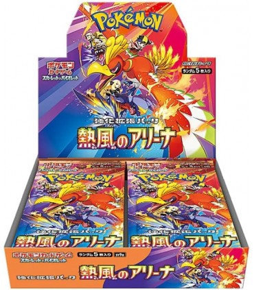 CARTE COLLEZIONABILI POKEMON Heat Wave Arena CONF.30 bustine CON 5 CARTE BOX GIAPPONESE