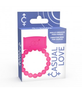 CASUAL LOVE ANELLO VIBRATORE stimolatore clitorideo e un anello eccitatore vaginale