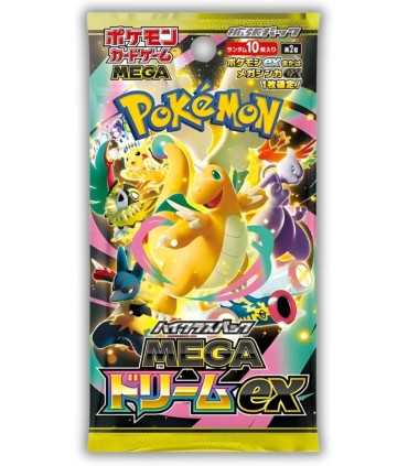 CARTE COLLEZIONABILI POKEMON MEGA DREAM CONF. DA 30 Bustine CON 10 CARTE BOX GIAPPONESE