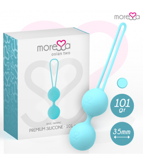 MORESSA - OSIAN DUE SILICONE PREMIUM TURCHESE