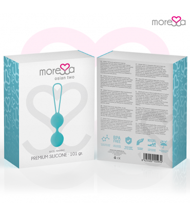 MORESSA - OSIAN DUE SILICONE PREMIUM TURCHESE