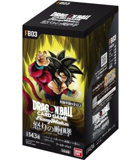 CARTE COLLEZIONABILI DRAGONBALL FB03 CONF.24 bustine CON 6 CARTE BOX GIAPPONESE