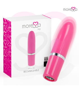 MORESSA - IVY VIBRATORE STIMOLATORE DA VIAGGIO ROSA