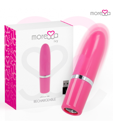 MORESSA - IVY VIBRATORE STIMOLATORE DA VIAGGIO ROSA