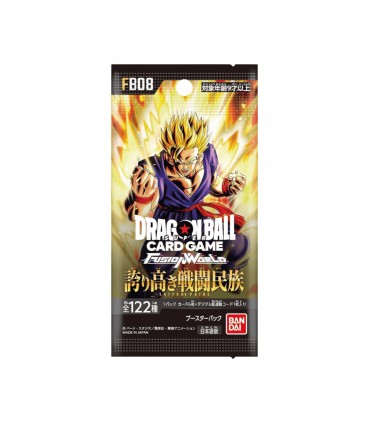 CARTE COLLEZIONABILI DRAGONBALL FB08 CONF.24 bustine CON 6 CARTE BOX GIAPPONESE
