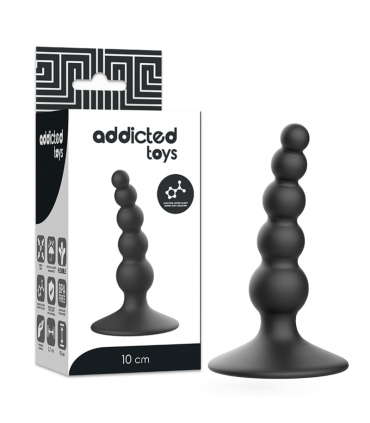 ADDICTED TOYS - PLUG SESSUALE ANALE 10 CM NERO