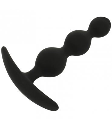 BLACK&SILVER - CATENA PER SFERE ANALI RUPERT 10 CM