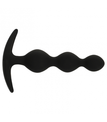 BLACK&SILVER - CATENA PER SFERE ANALI RUPERT 10 CM