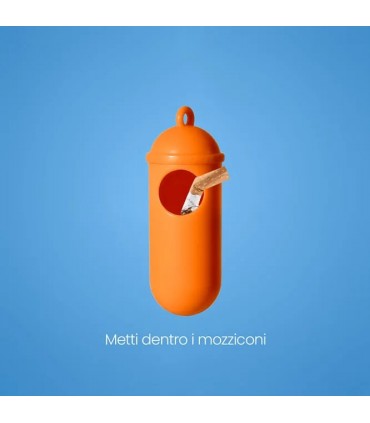 Posacenere CIKKO da Tasca in PLASTICA RECICLATA IGNIFUGO conf. 24 pz. COLORI ASSORTITI