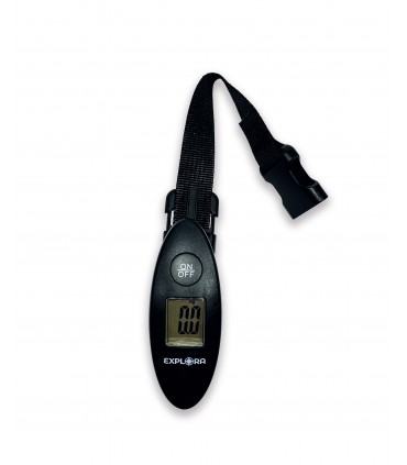 BILANCIA PORTATILE PESA VALIGIA EXPLORA CON CINGHIA REGOLABILE PORTATA MAX 40 KG