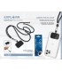 CORDINO PER CELLULARE EXPLORA lanyard LUNGHEZZA REGOLABILE ULTRA RESISTENTE COMPATIBILITà UNIVERSALE COLORE NERO