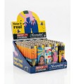 Accendino a pietrina enjoy freedom serie keet it real conf. 50 pz. assortiti con 5 GRAFICHE.
