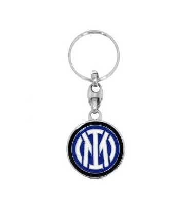 Portachiavi Smaltato in metallo F.C Inter