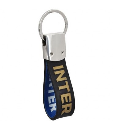 Portachiavi in Gomma e Metallo F.C. Inter