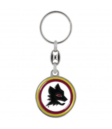 PORTACHIAVI IN METALLO SMALTATO A.S.ROMA