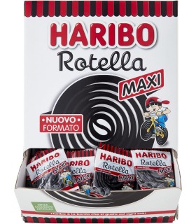 MAXI ROTELLA HARIBO LIQUIRIZIA INCARTATE SFUSE CONF. DA 200 PZ.