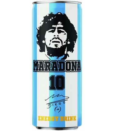 BEVANDA  Maradona Energy Drink Zero Sugar da 250 ml CONF. 24PZ