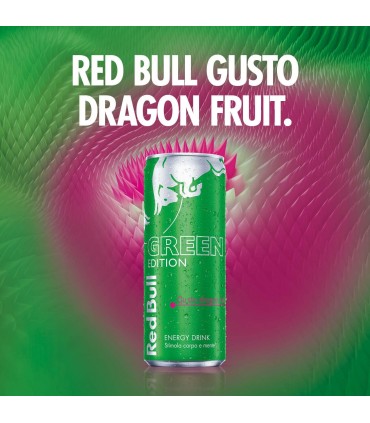 BEVANDA RED BULL ENERGY DRINK DRAGON EDITION GUSTO FRUIT LATTINA 250ml CONF. 12 pz.