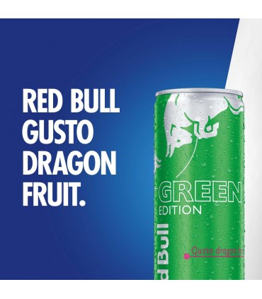 BEVANDA RED BULL ENERGY DRINK DRAGON EDITION GUSTO FRUIT LATTINA 250ml CONF. 12 pz.