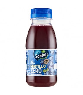 BEVANDA SUCCO DI FRUTTA SANTAL MIRTILLO ZERO ZUCCHERI IN PET DA 250ML CONF. DA 6PZ